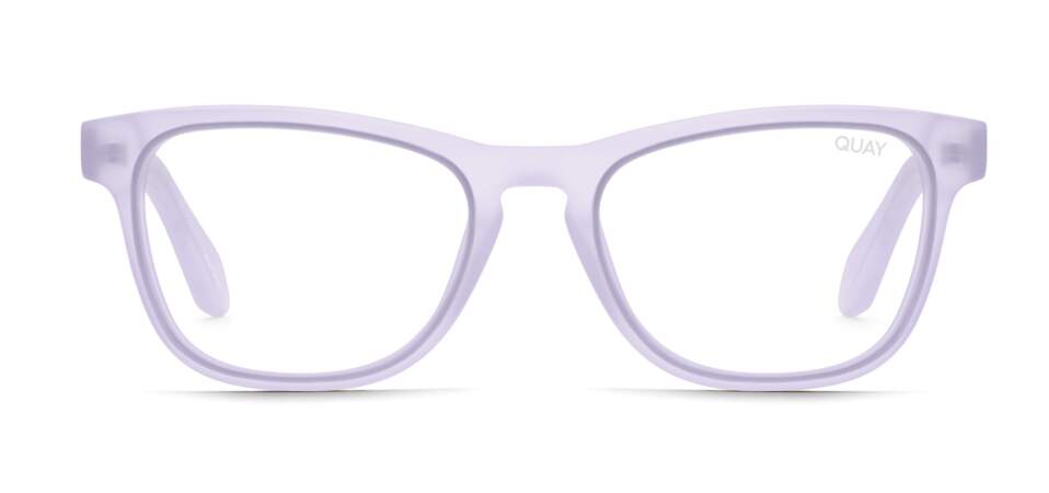 Mauve tendance : des lunettes stylées