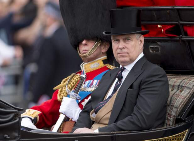 Le prince Andrew avant de se retirer de la vie publique en 2016