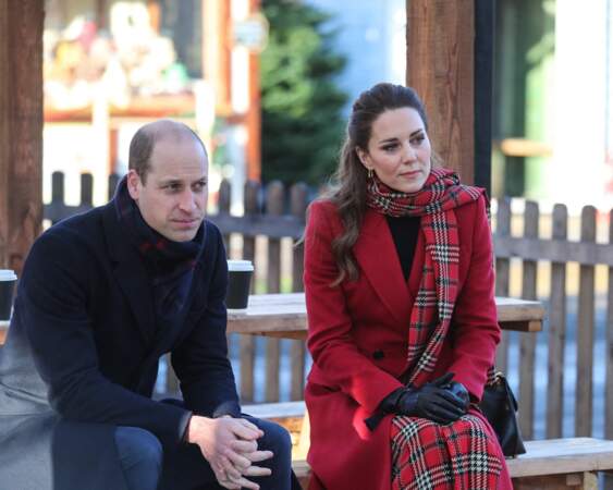 Le prince William et sa femme Kate Middleton