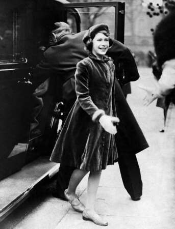 La princesse Elizabeth, ‚ âgée de 12 ans, en mars 1939.