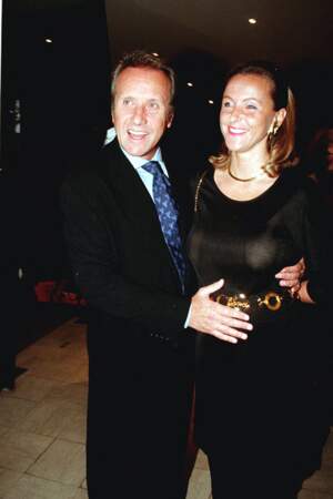 Yves Rénier en compagnie de son épouse Karin qui est enceinte de leur premier enfant, Jules.