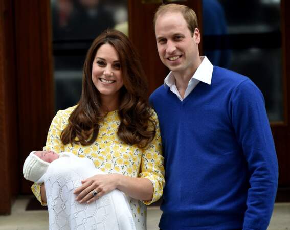 Kate Middleton a accouché de leur deuxième enfant, la princesse Charlotte
