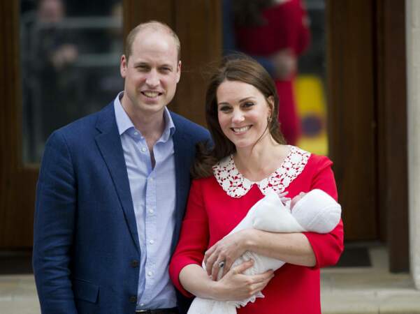 Kate Middleton a accouché de leur troisième enfant, le prince Louis