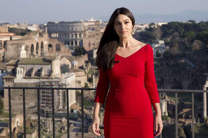 Rome, février 2015, présentation du film "007 Spectre".