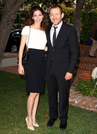 Dany Boon et sa femme Yaël à la soirée donnée à la Maison du Consul de France, à Beverly Hills, aux États-Unis, en septembre 2011.