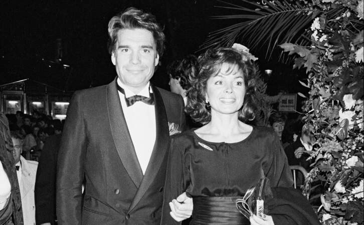 Bernard Tapie et son épouse Dominique Tapie (1985)