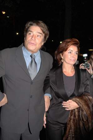 Bernard Tapie et son épouse Dominique Tapie (2004)