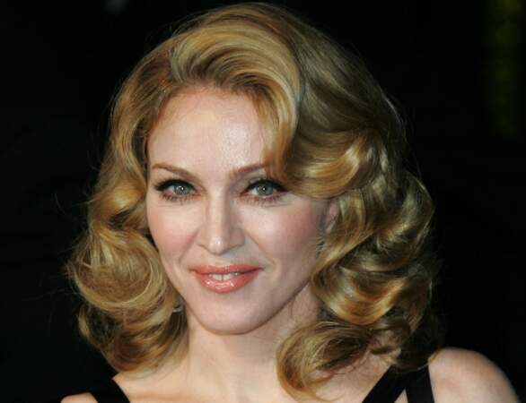 Cheveux mi-longs : le brushing vintage de Madonna