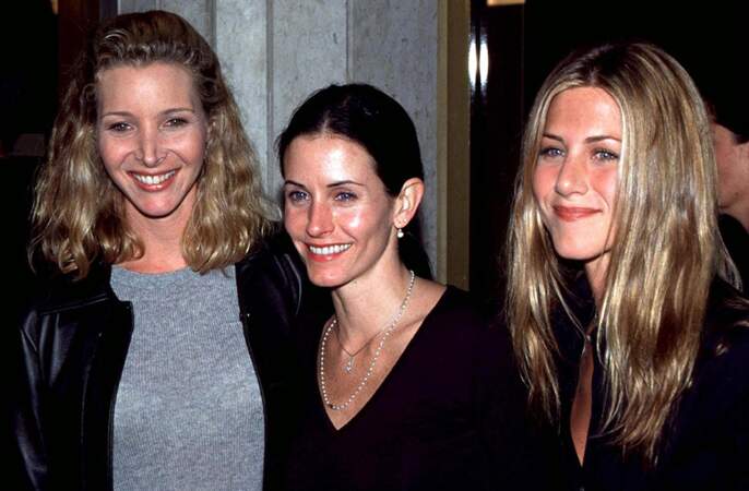 Les trois héroïnes de la sitcom en pleine gloire, en 1999, à la première du film "3 to Tango", à Los Angeles.