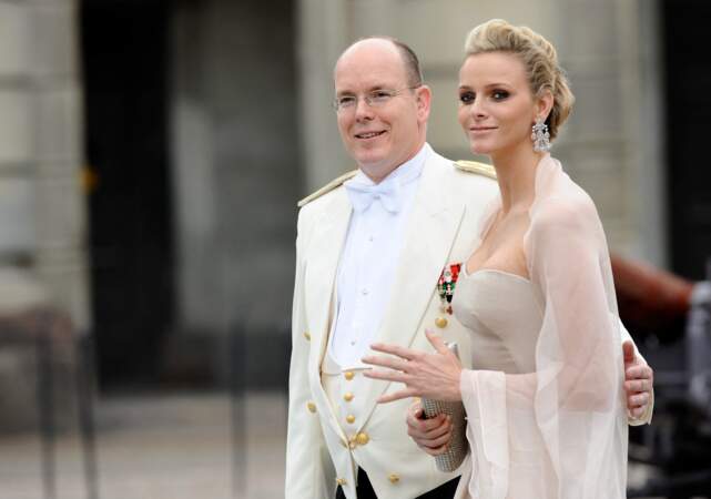 ... ou encore au mariage de la princesse Victoria de Suède et de Daniel Westling, à Stockholm, le 19 juin 2010.