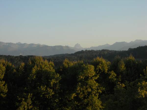 Vue sur les Pyrénées depuis Pau