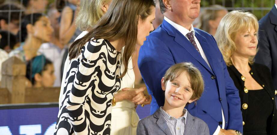 Charlotte Casiraghi : première apparition complice avec son fils Raphaël Elmaleh à Monaco