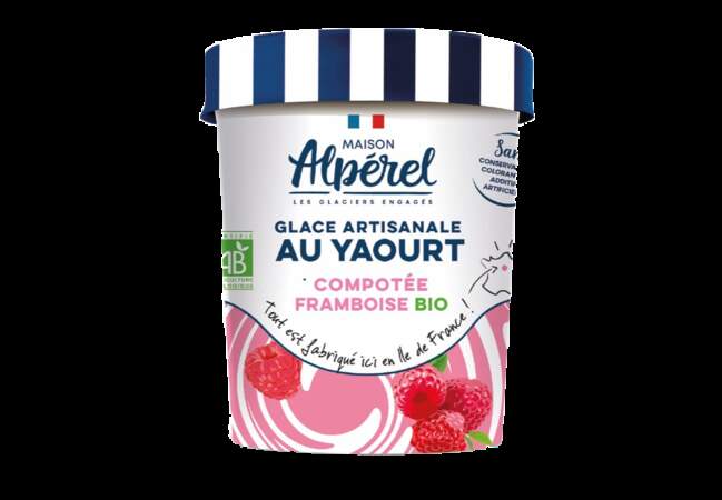 Pot de glace yaourt bio - Maison Alpérel