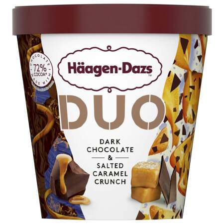 Duo chocolat noir caramel au beurre salé - Häagen-Dazs