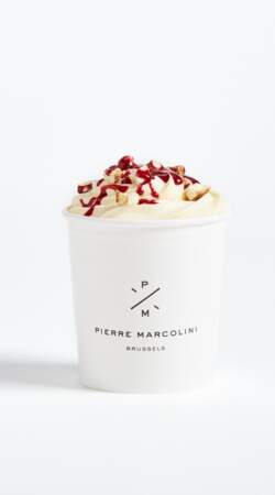 Pot de glace lait d'amande et framboise - Pierre Marcolini