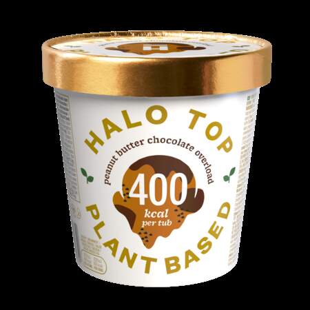 Pot de glace beurre de cacahuètes et chocolat - Halo Top
