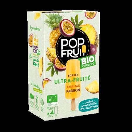 Batonnet ananas passion bio - PopFruit