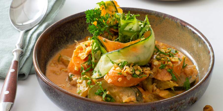 Curry de légumes thaï super facile