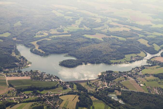Le lac de Bouzey à quelques kilomètres d’Epinal
