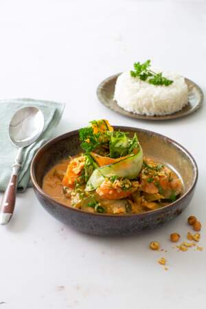 Curry de légumes thaï