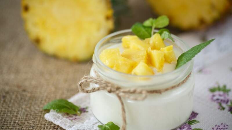 Crème brûlée à l’ananas parfumée à la vanille