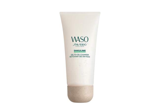 Le nettoyant gel en huile Waso Shiseido