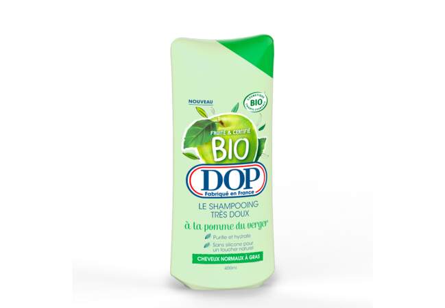 Le shampooing très doux à la pomme verte Dop