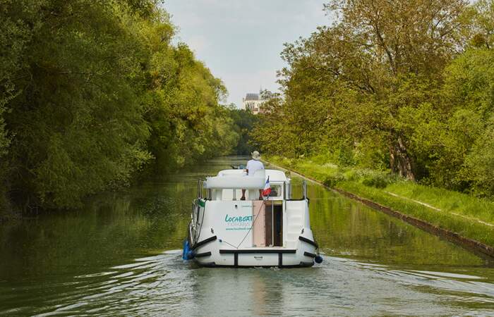 A bateau sur l'Yonne