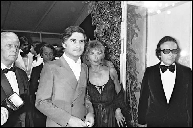 Jean-Claude Brialy et Marlène Jobert au Festival de Cannes (1976)