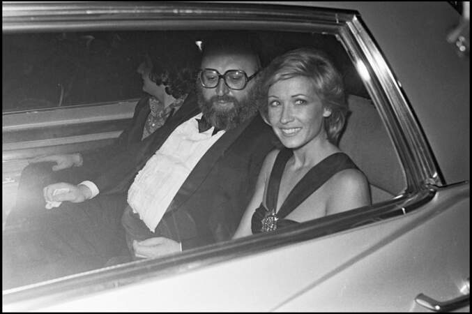 Marlène Jobert et Sergio Leone au Festival de Cannes (1972)