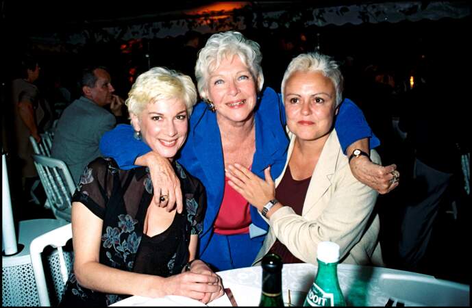 Michèle Laroque, Line Renaud et Muriel Robin à l'anniversaire des 70 ans de Line Renaud (1998)