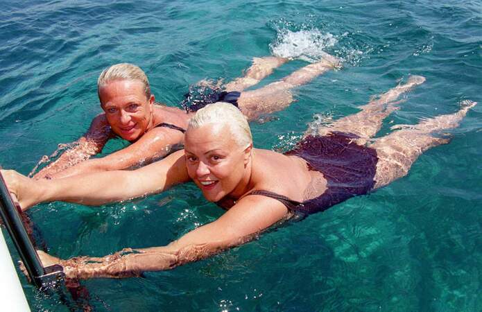 Muriel Robin en vacances en Corse (1999)