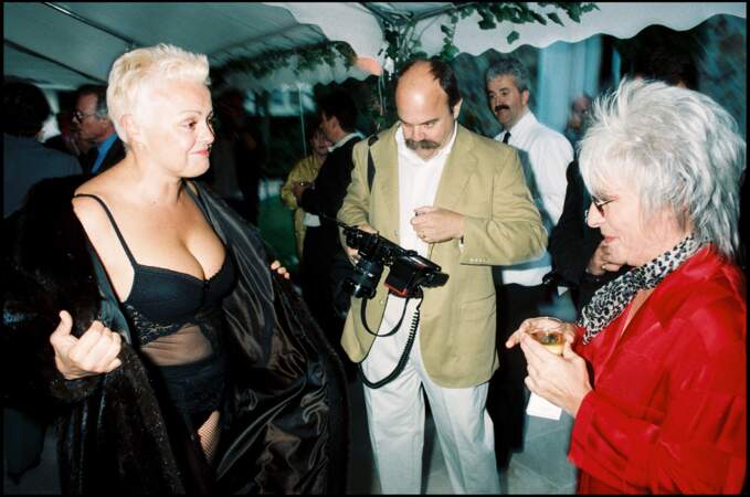 Muriel Robin et Catherine Lara aux 70 ans de Line Renaud (1998)