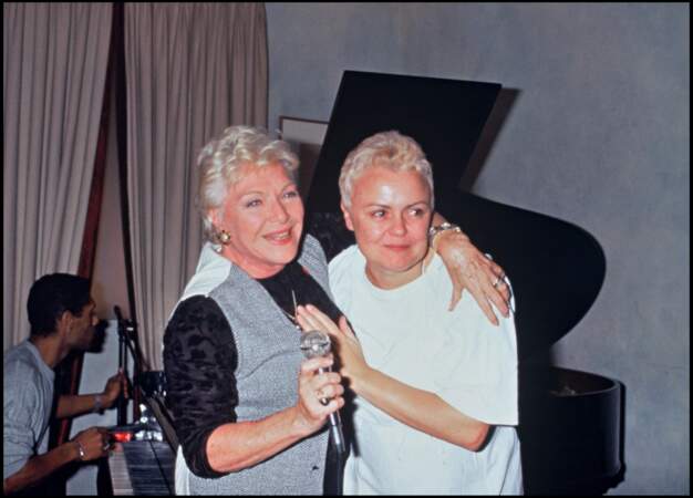 Line Renaud et Muriel Robin à Paris (1994)