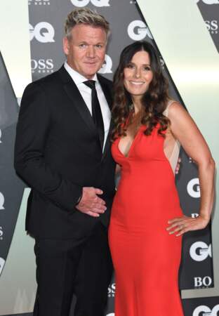 Gordon Ramsay et sa femme Tana Ramsay à la soirée "GQ Men of the Year" Awards, à Londres, le 3 septembre 2019. 
