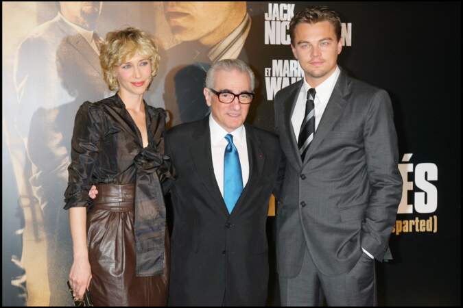 ... cinq jours plus tard, le 10 octobre 2006, c'est la première du film à Paris, avec les comédiens Leonardo DiCaprio et Vera Farmiga et le réalisateur Martin Scorsese.