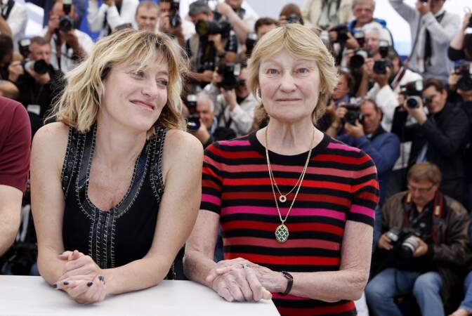 Valéria Bruni-Tedeschi et sa mère Marisa Bruni Tedeschi au 66e Festival de Cannes (2013)