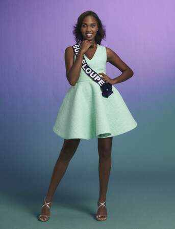 Miss Guadeloupe : Ludivine Edmond 
