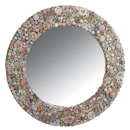 Miroir en papier recyclé - Aubry Gaspard