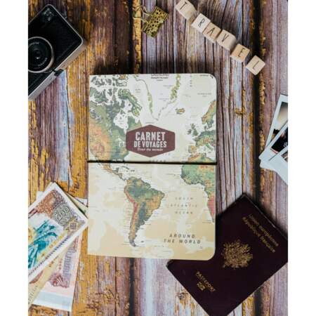 Le carnet de voyage, tour du monde - Aventura