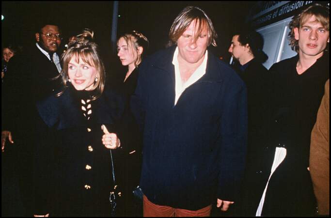 Le couple, Elisabeth et Gérard Depardieu, se sépare au début des années 90.