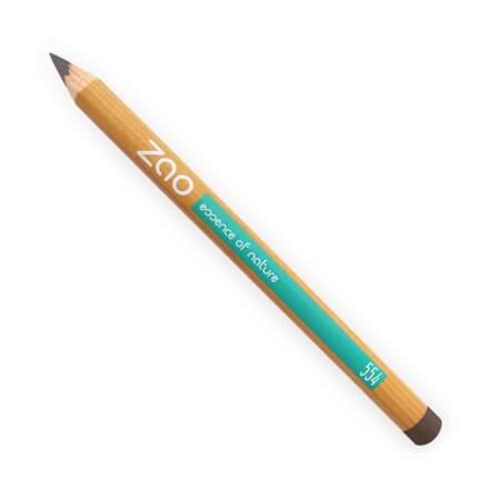 Le crayon à sourcils 554 coloris brun clair, Zao Makeup, 