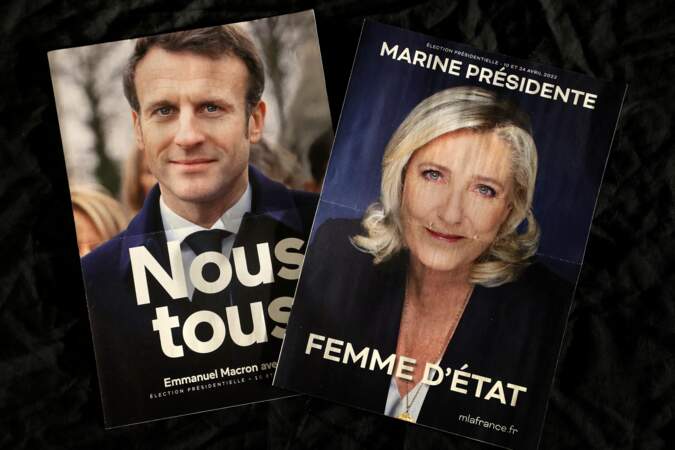 Emmanuel Macron ou Marine Le Pen ? Les sondages évoquent un score très serré pour le second tour de l'élection présidentielle.