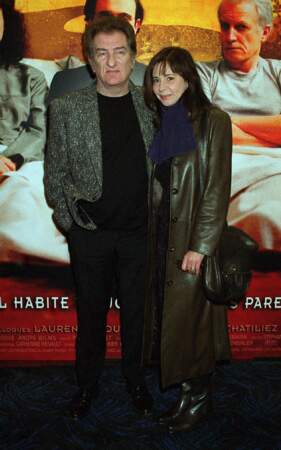 Eddy Mitchell et sa femme Muriel Bailleul : 2001
