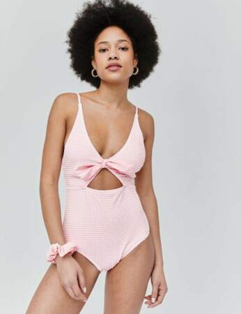Maillot "cut out" : sixties