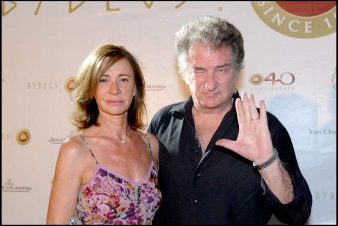 Eddy Mitchell et sa femme Muriel Bailleul : 2007