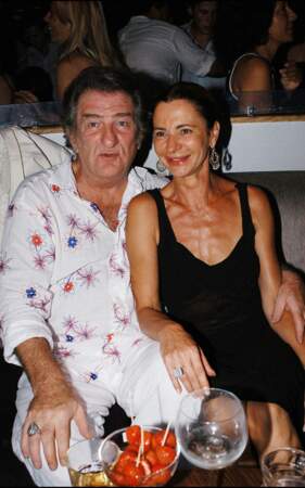 Eddy Mitchell et sa femme Muriel Bailleul : 2003
