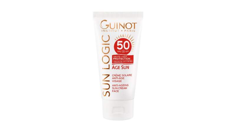 Crème solaire anti-âge SPF 50+, Guinot