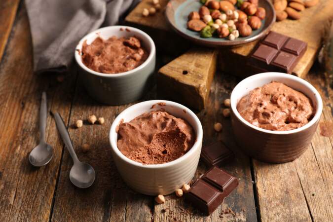 Mousse au chocolat minceur en 3 ingrédients d'une nutritionniste