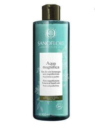 La lotion purifiante anti-imperfections Bio Aqua Magnifica - Sanoflore 